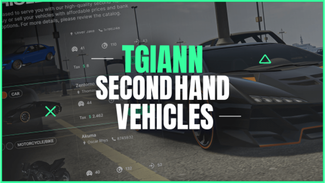 TGIANN Second Hand Vehicle Sell